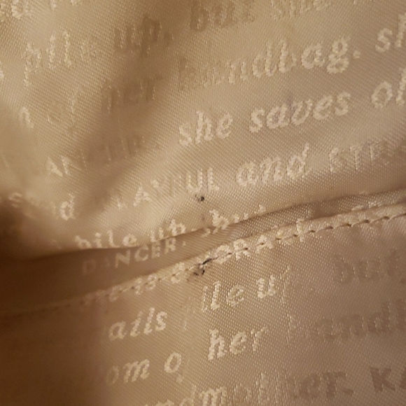 Kate Spade Light Purple Satchel with Bow and Scarf - Picture 11 of 14